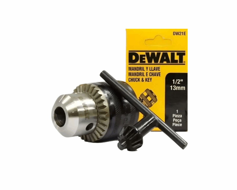 Mandril Para Furadeira 13mm 1/2" Com Chave Universal - Dewalt - Image 3