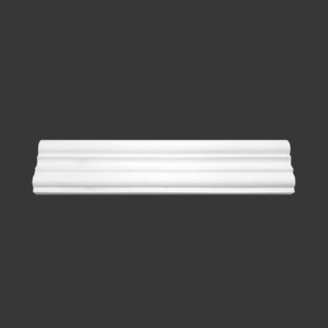 Moldura de Gesso para Portas, Janelas e Decoração em Parede 7 cm - Imagem 2